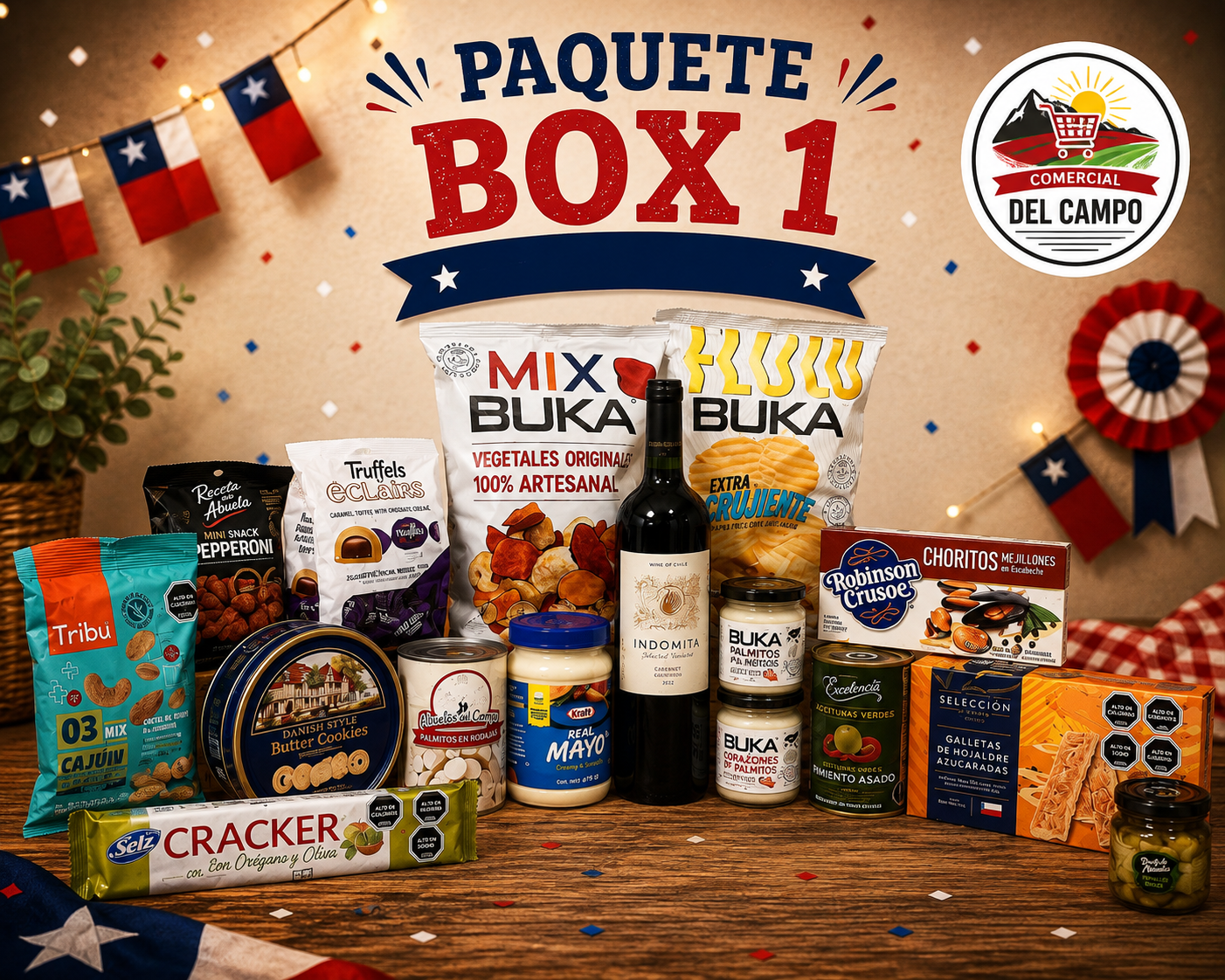 Paquete Premium Box 1