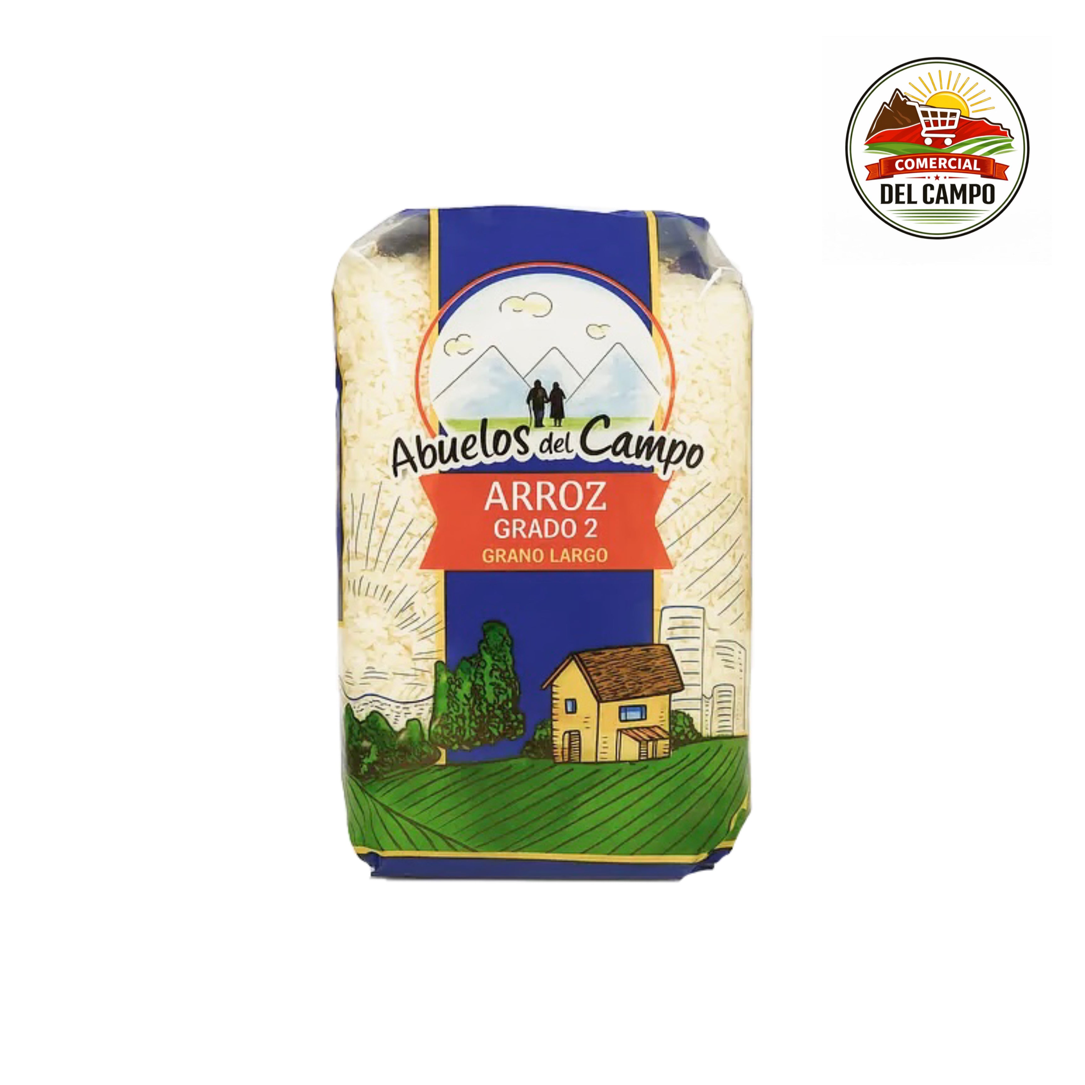 Arroz Abuelos del Campo Grado 2 1kg - 10 unidades