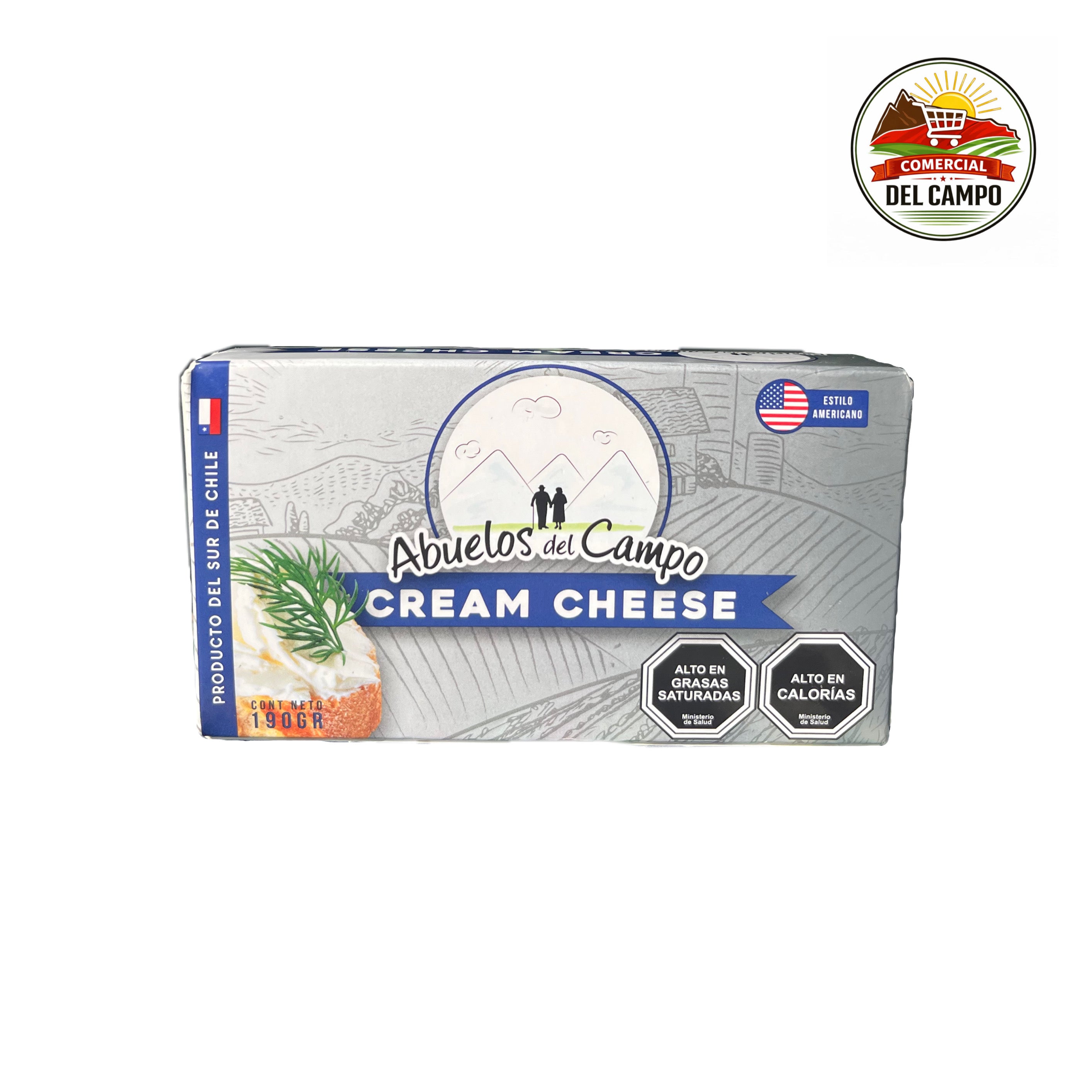 Queso Crema Abuelos del Campo 190gr - 36 unidades