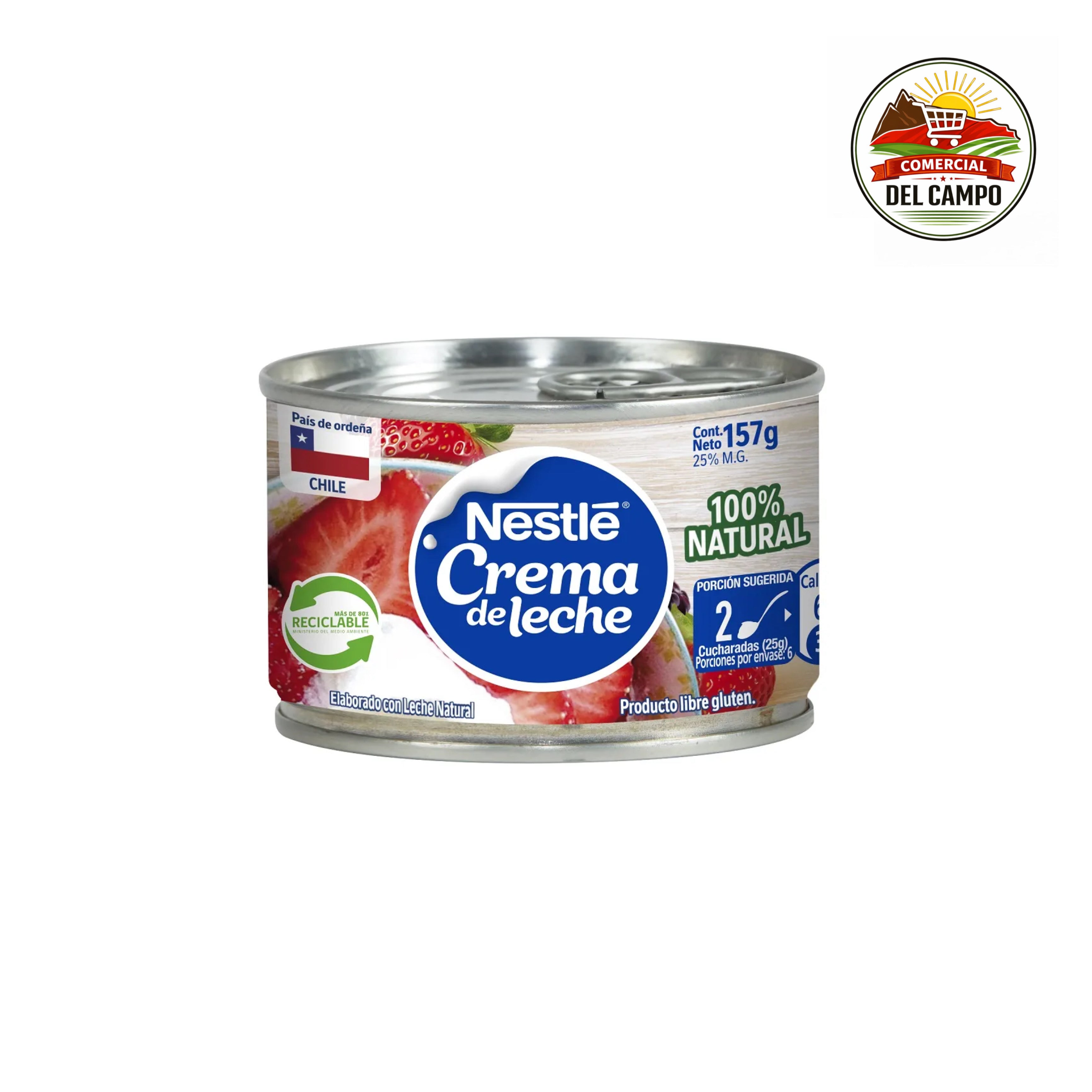 Crema de Leche Nestlé tarro 157gr - 48 unidades