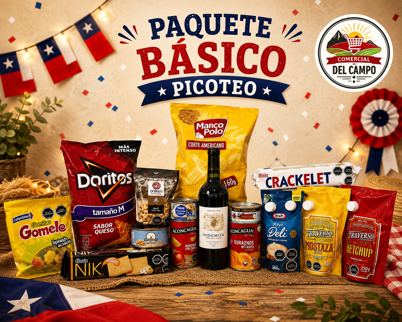 Paquete Básico Picoteo