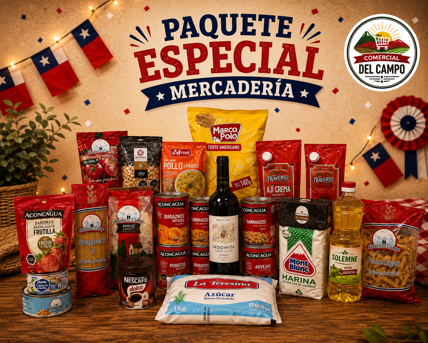 Paquete Especial Mercadería