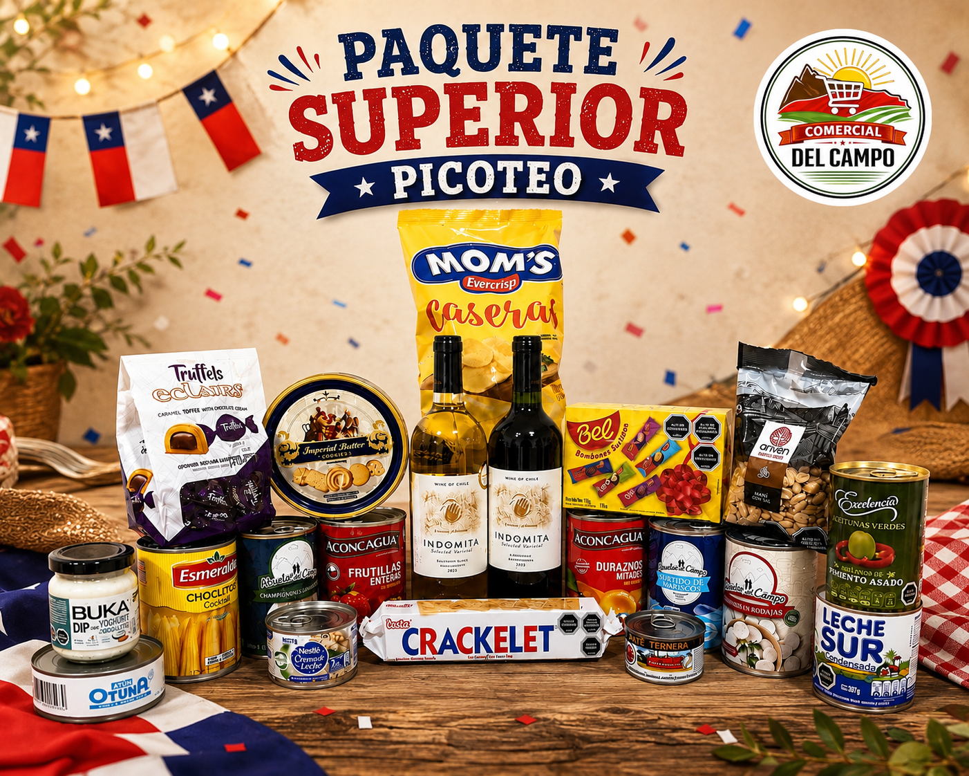 Paquete Superior Picoteo