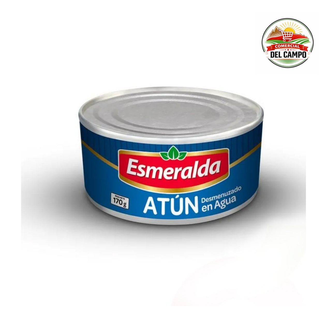 Atún Esmeralda desmenuzado en agua 170g - 48 unidades